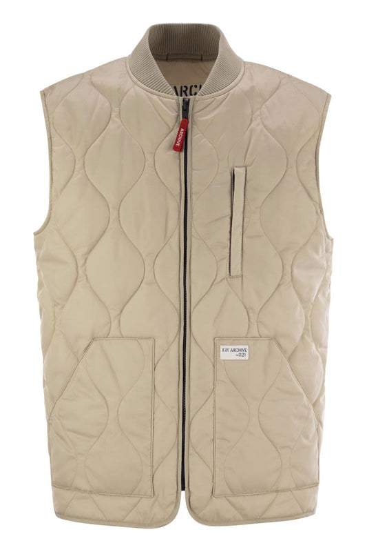 Quilted Vest - Fay Archive