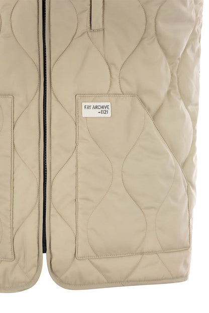 Quilted Vest - Fay Archive