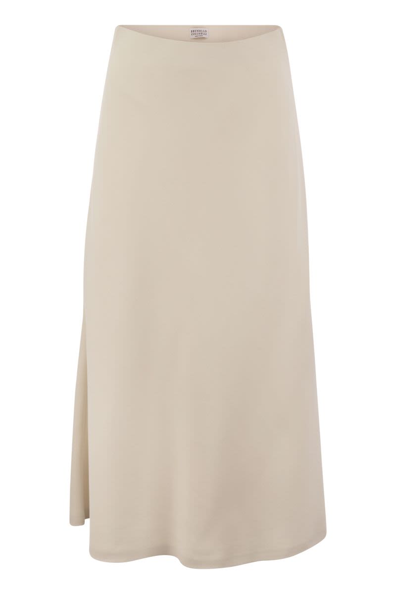 Flute skirt in comfort viscose couture twill