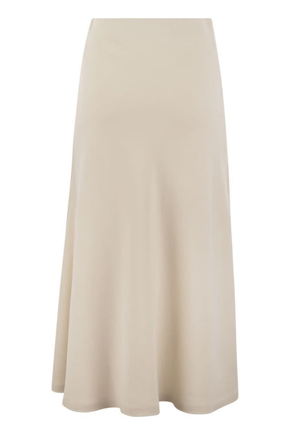 Flute skirt in comfort viscose couture twill