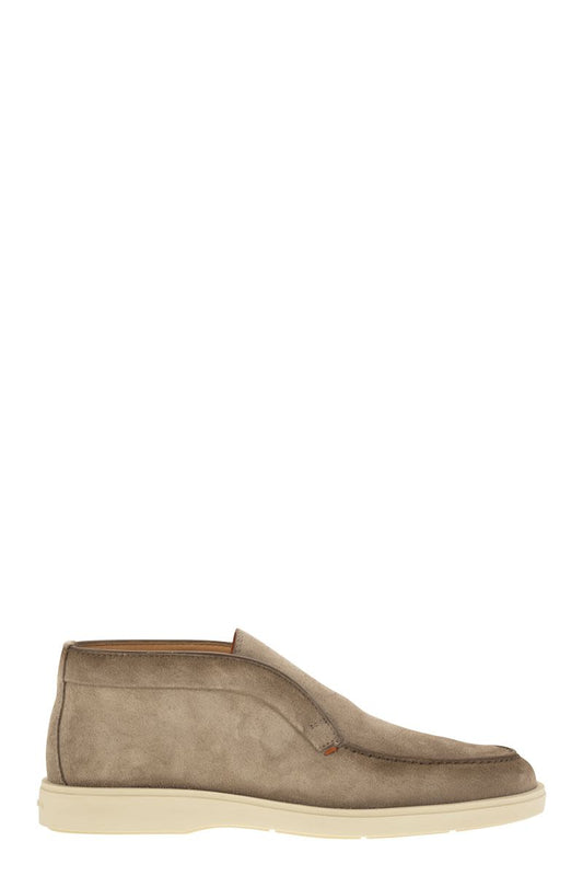 Suede desert boot