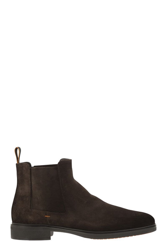 Easy suede ankle boot