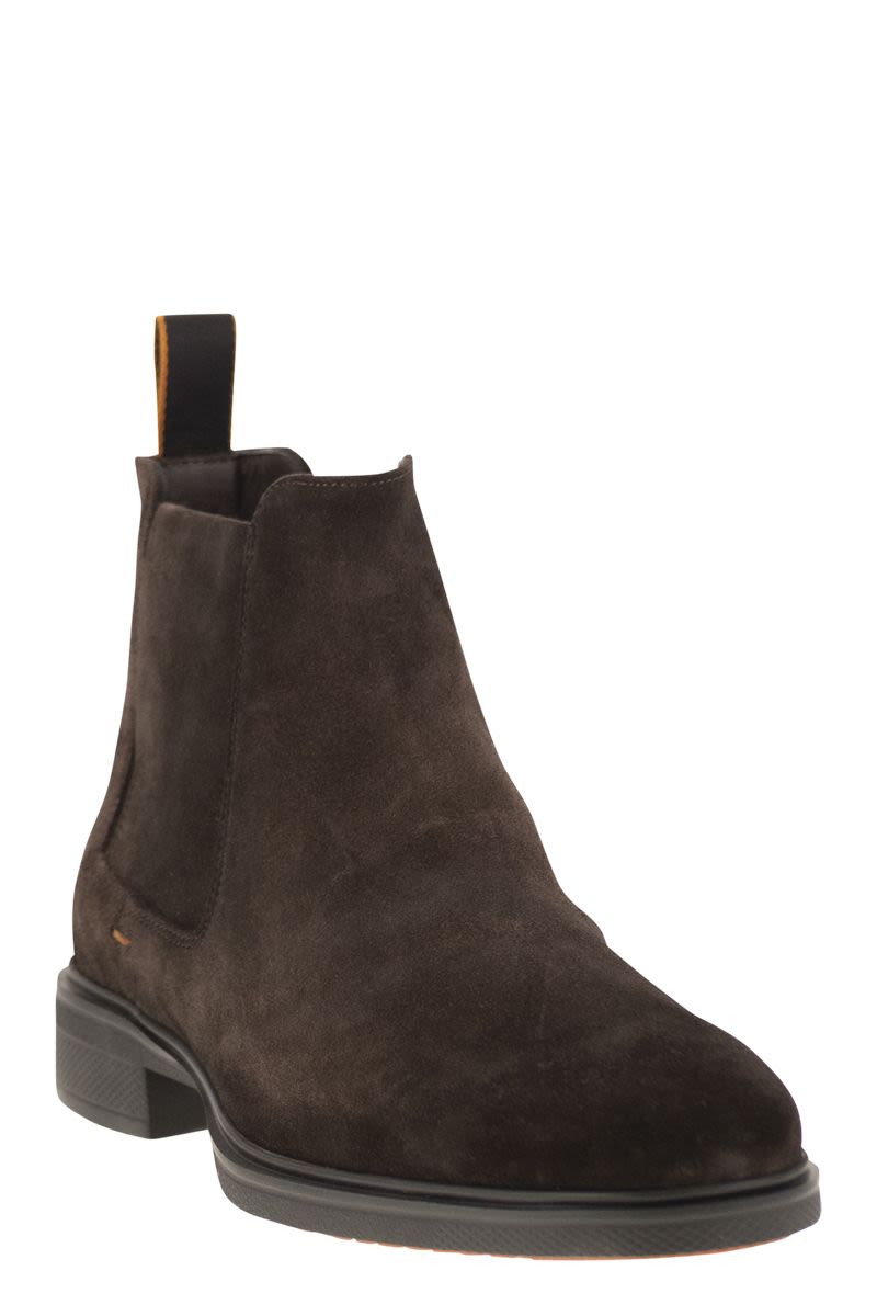 Easy suede ankle boot