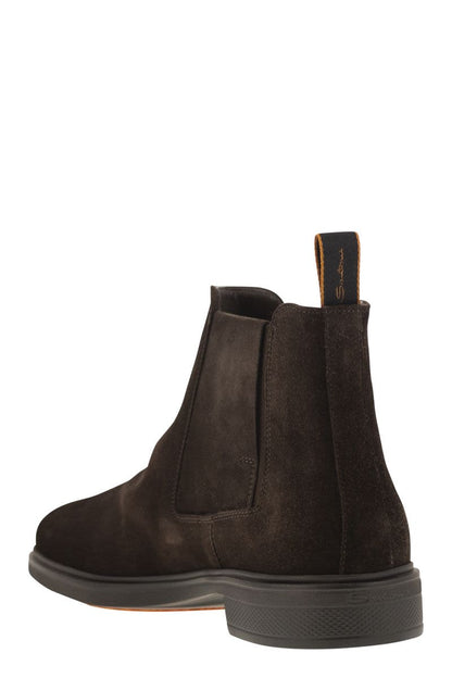 Easy suede ankle boot