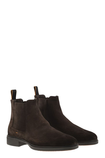 Easy suede ankle boot