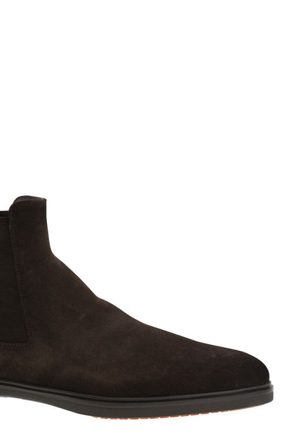 Easy suede ankle boot