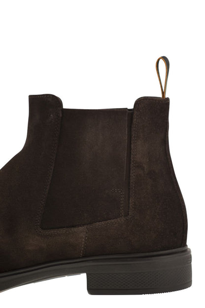 Easy suede ankle boot