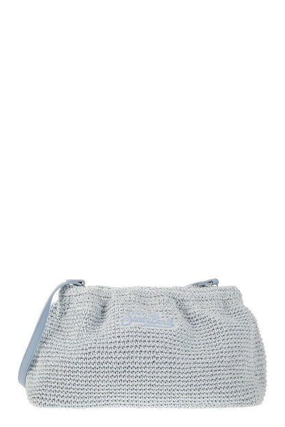 MILENE - Raffia clutch bag