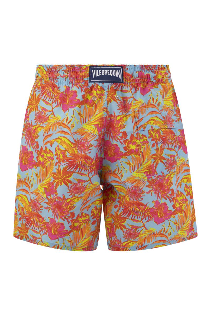 TAHITI FLOWERS beach shorts