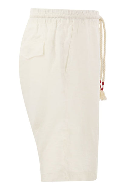 MARSEILLE - Linen Bermuda Shorts