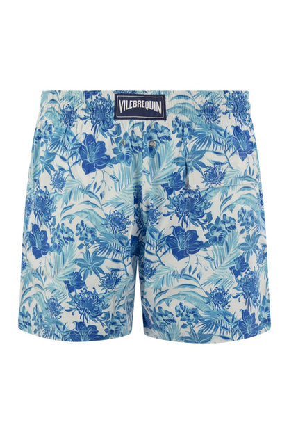 TAHITI FLOWERS beach shorts