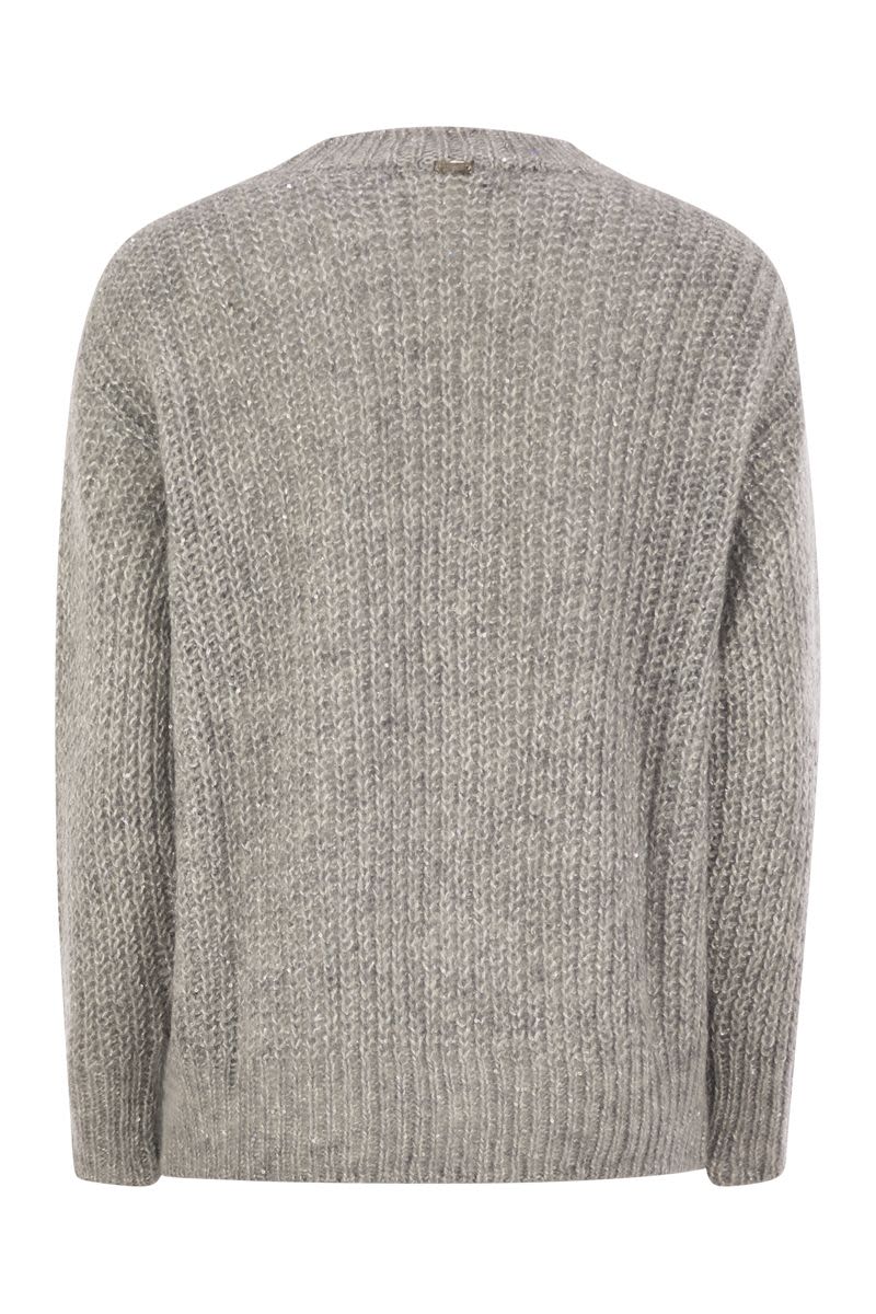 V-neck sweater