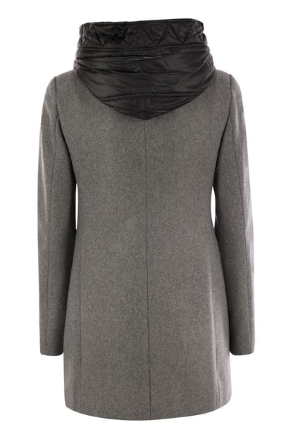 Toggle Coat in Wool Cloth