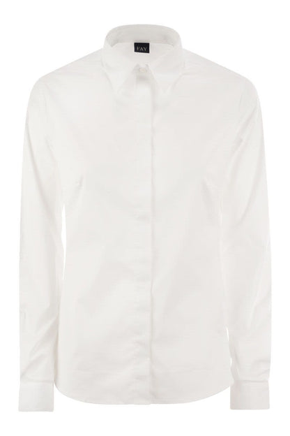 Stretch Poplin Shirt