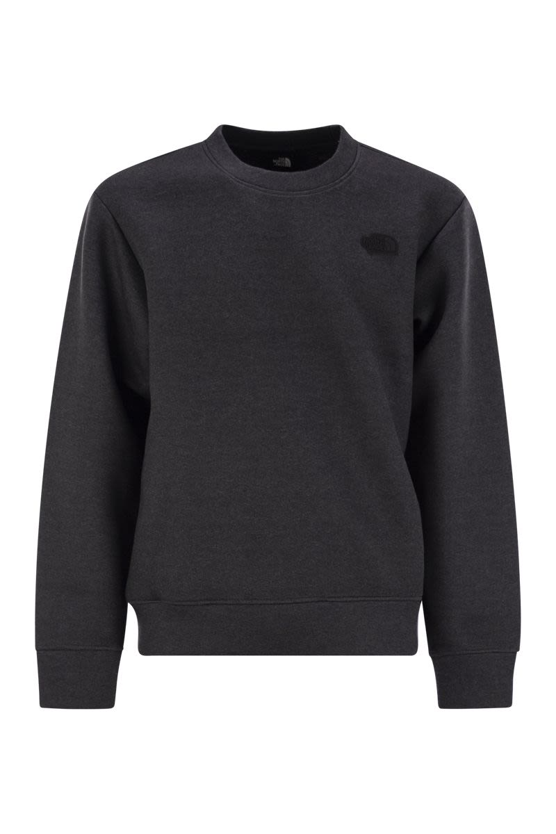 Round-neck sweatshirt