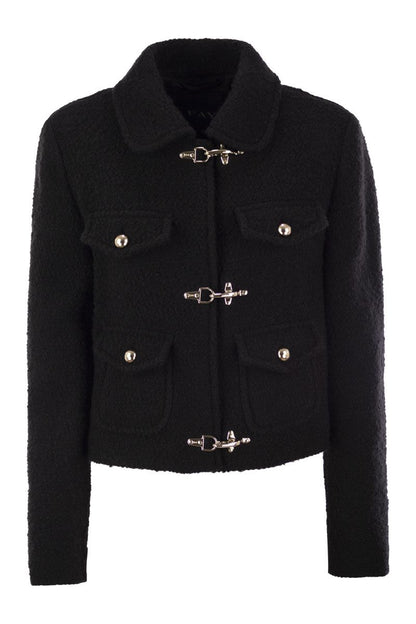 3-hook wool jacket