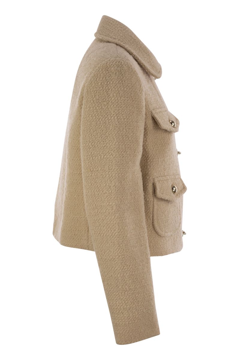 3-hook wool jacket