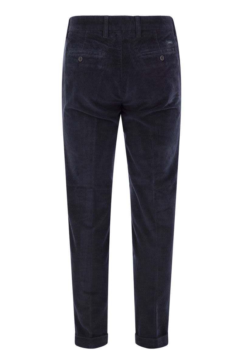 Slim corduroy trousers