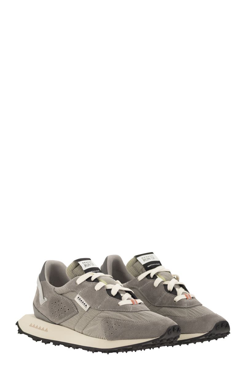 OXYGEN M - Sneakers suede, canvas and leather