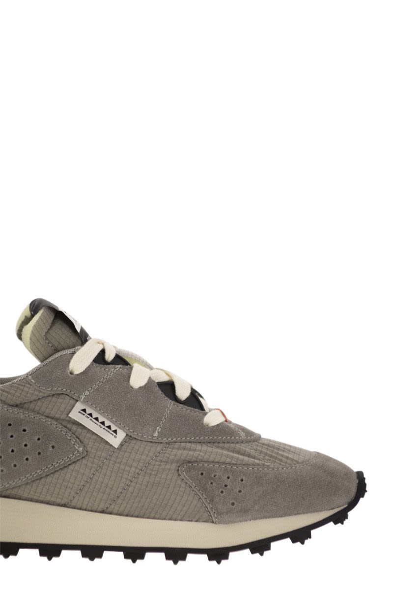 OXYGEN M - Sneakers suede, canvas and leather