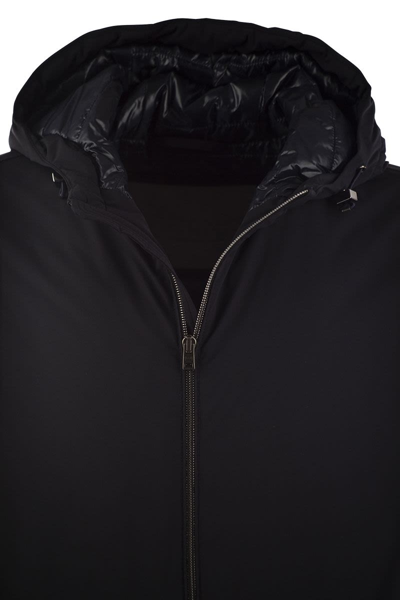 Parka in technical fabric