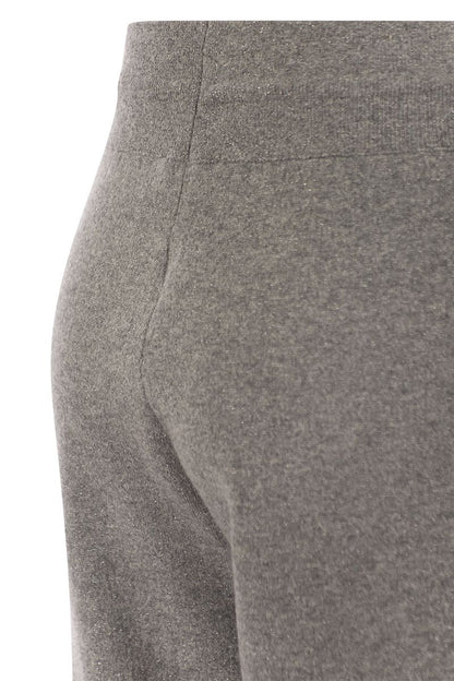 Wool-blend jogging trousers