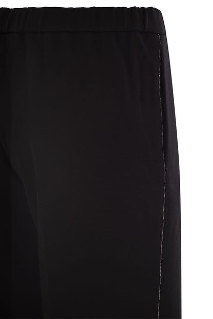 Gubbio jogging trousers in Milano stitch jersey