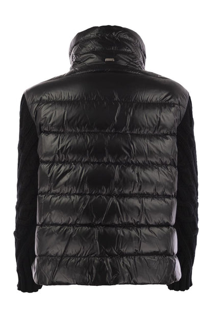 Ultralight Nylon and Wool Jacket