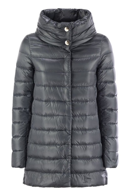 AMELIA - Down jacket with ring collar