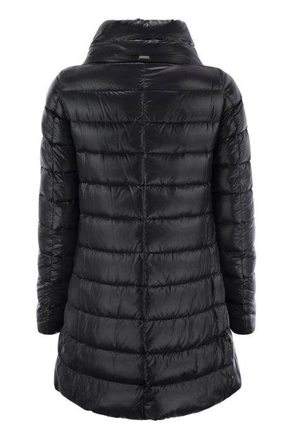 AMELIA - Down jacket with ring collar