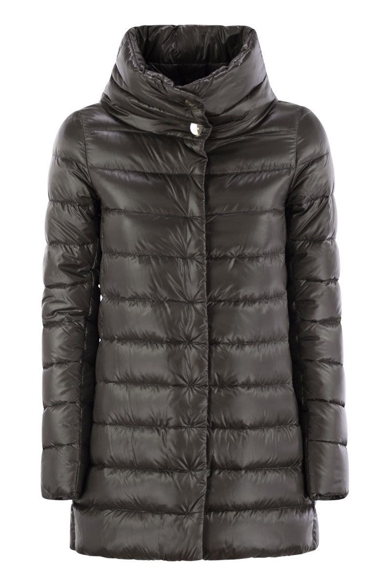 AMELIA - Down jacket with ring collar