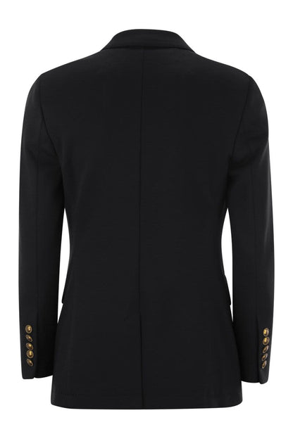 ANGELICA - Milano Stitch Two-Button Blazer