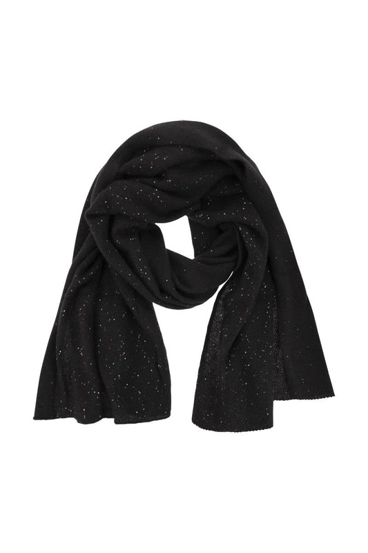 Scarf with micro sequins