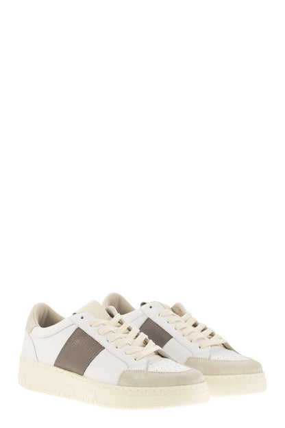 SAIL - Leather and suede trainers