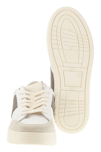 SAIL - Leather and suede trainers