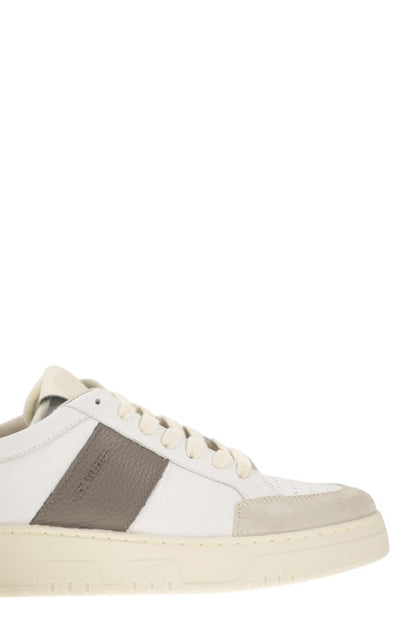 SAIL - Leather and suede trainers