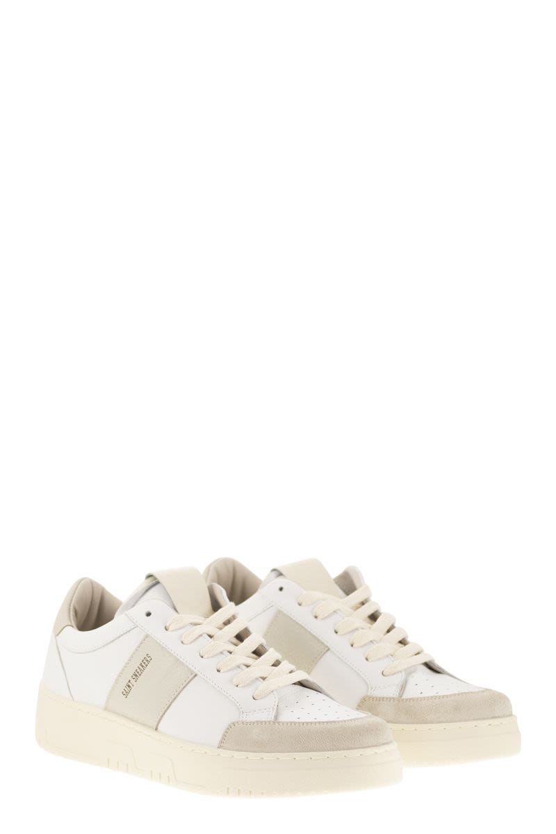 SAIL - Leather and suede trainers