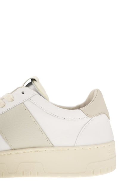 SAIL - Leather and suede trainers