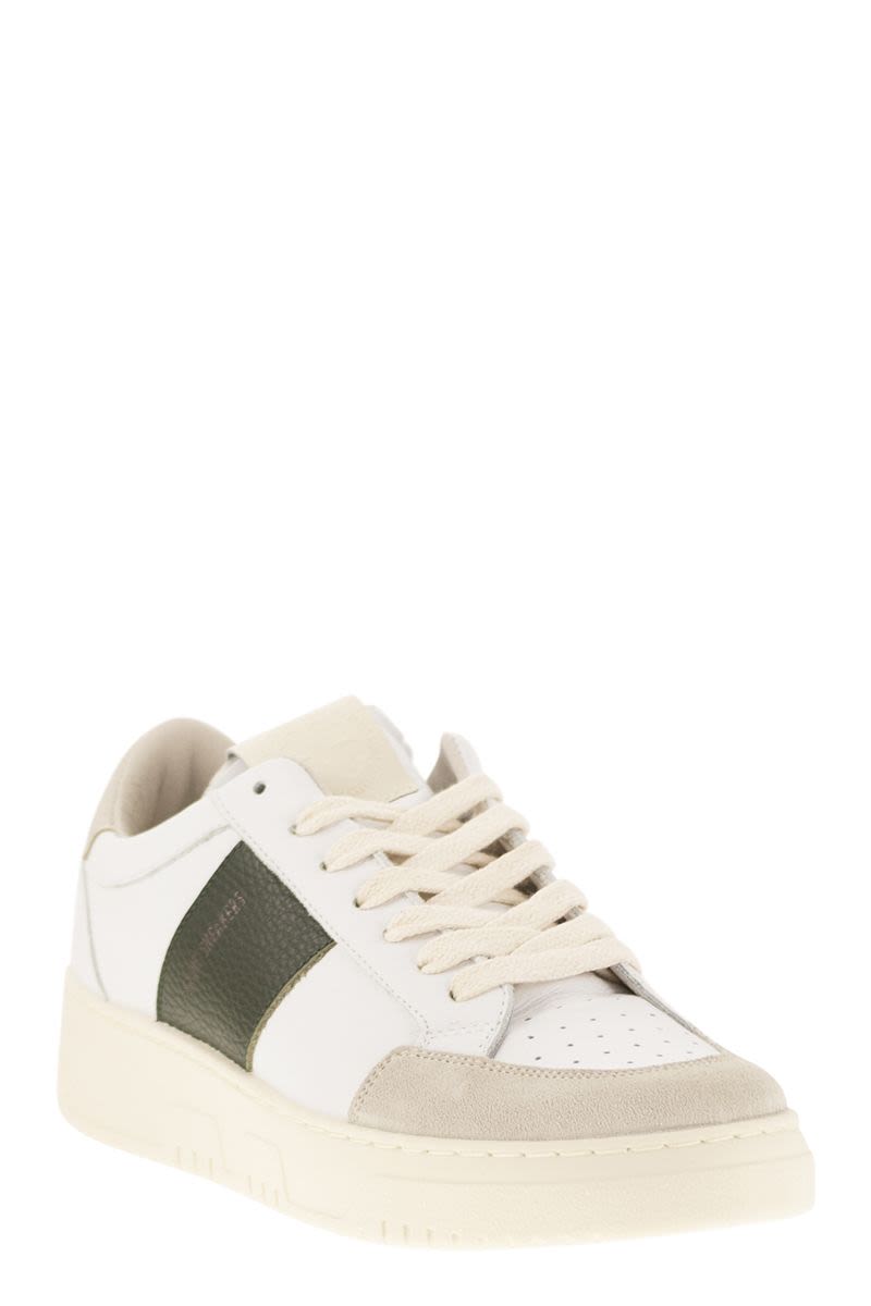 SAIL - Leather and suede trainers