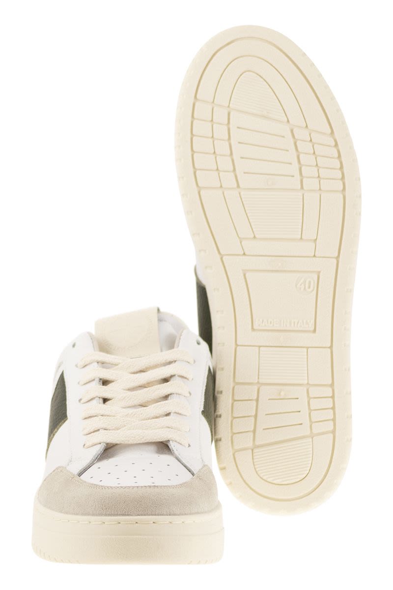 SAIL - Leather and suede trainers