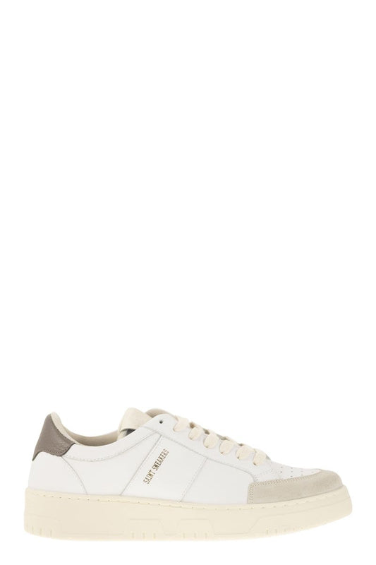 SAIL - Leather and suede trainers