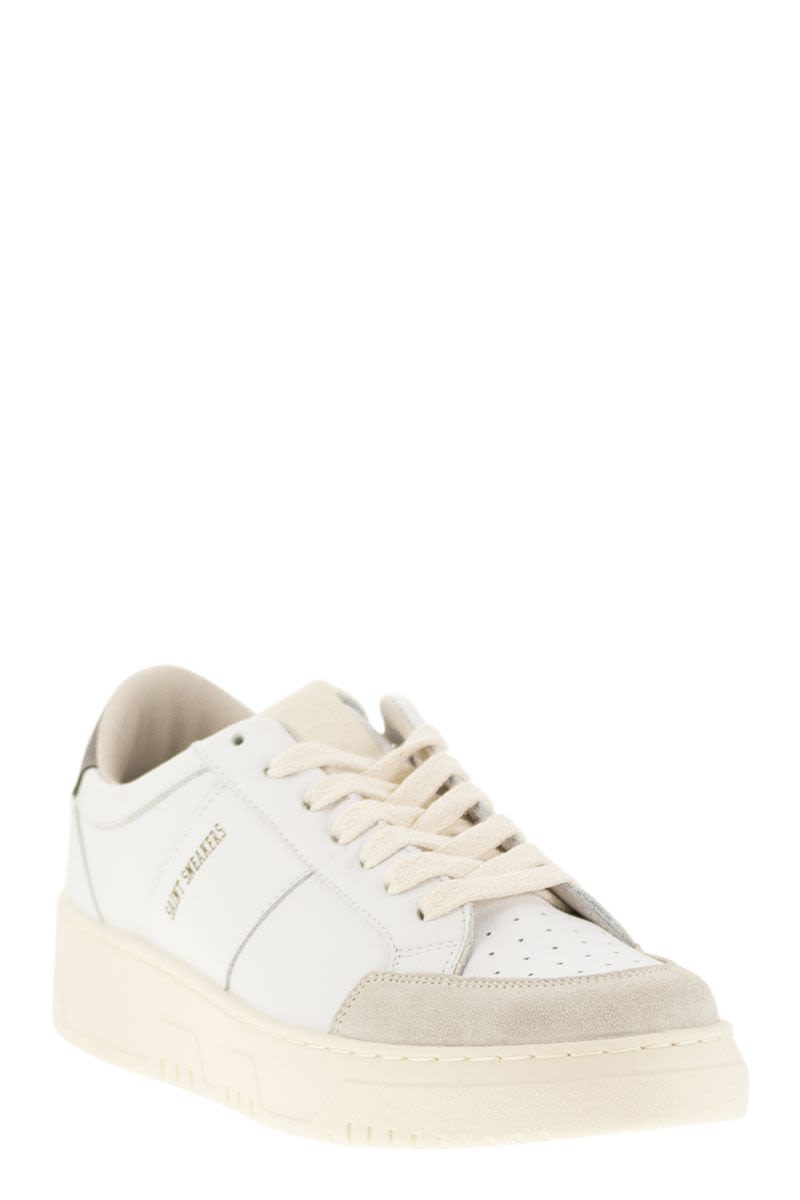 SAIL - Leather and suede trainers