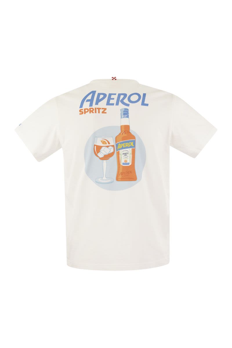 T-shirt with print on chest and back APEROL SPECIAL EDITION