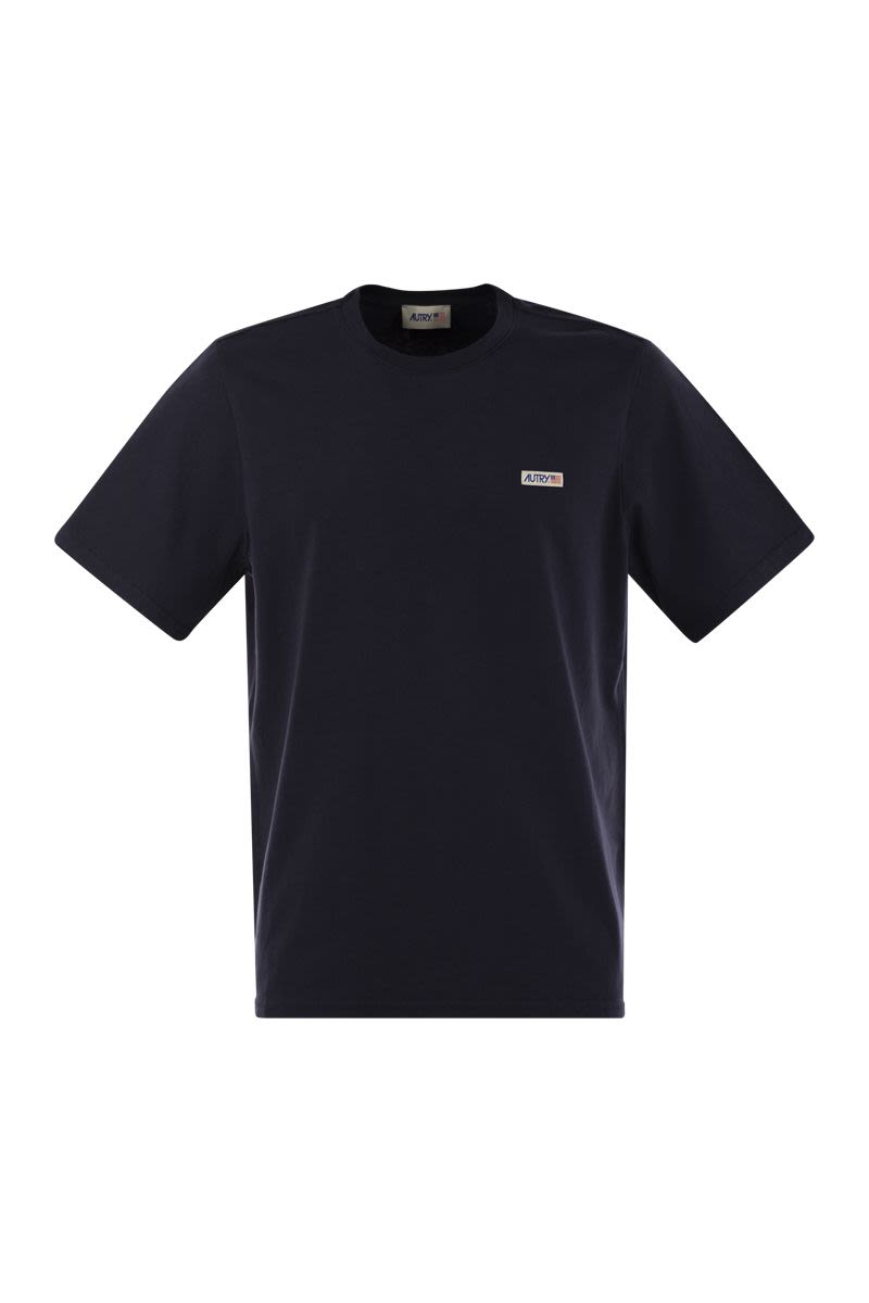 Crew-neck T-shirt with logo