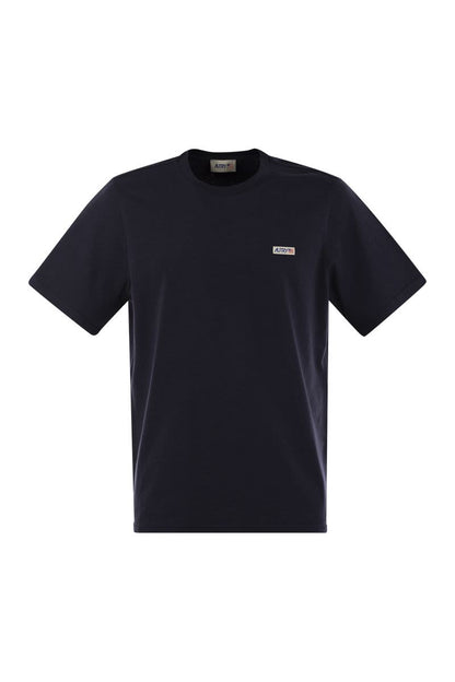 Crew-neck T-shirt with logo