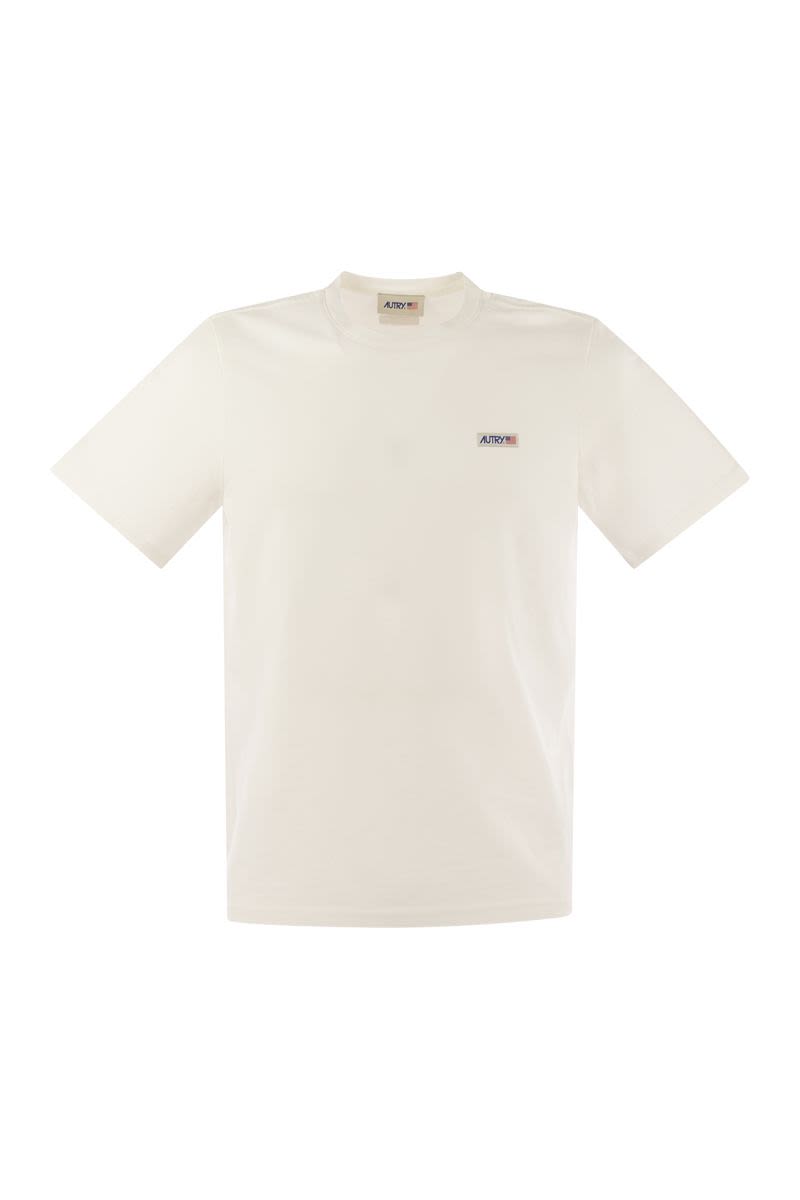 Crew-neck T-shirt with logo