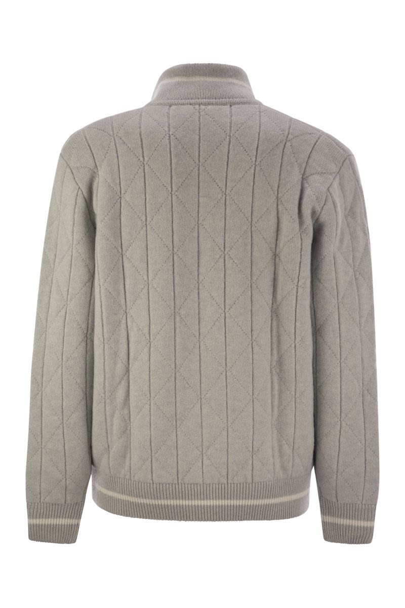 Cashmere light grey jacket