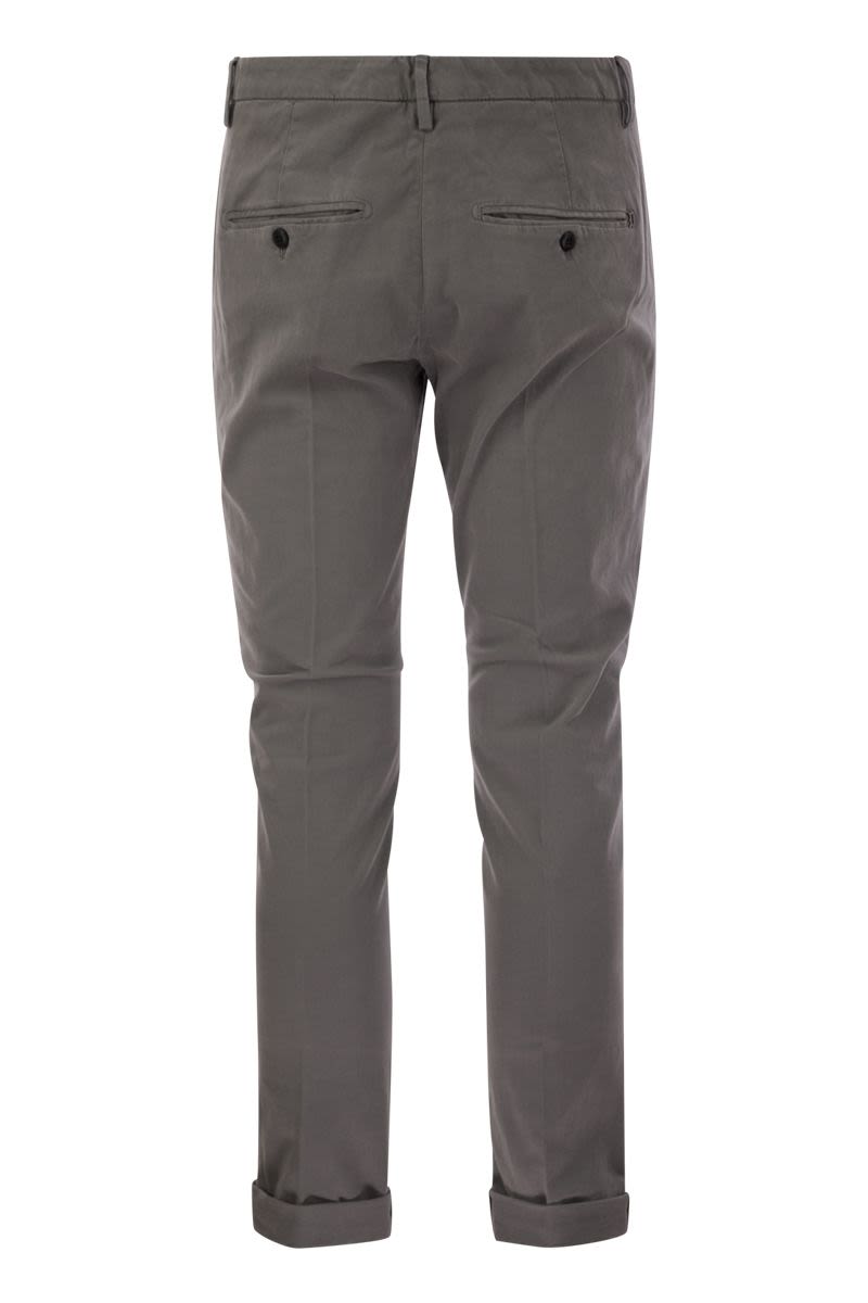 GAUBERT - Slim-fit gabardine trousers