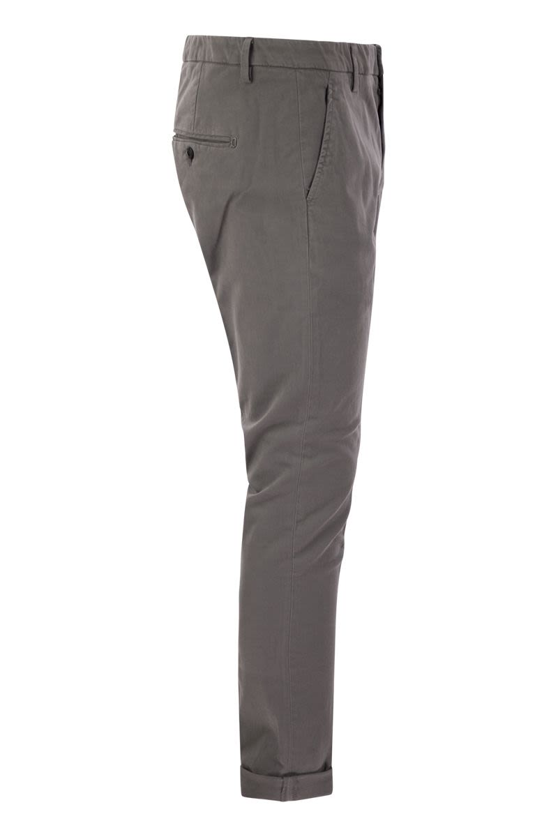 GAUBERT - Slim-fit gabardine trousers