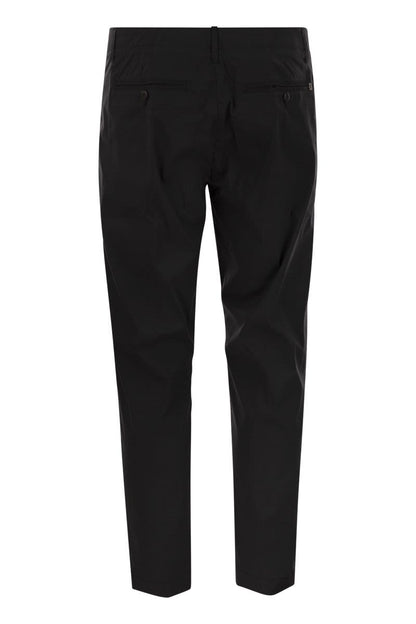 BEN - Carrot poplin trousers